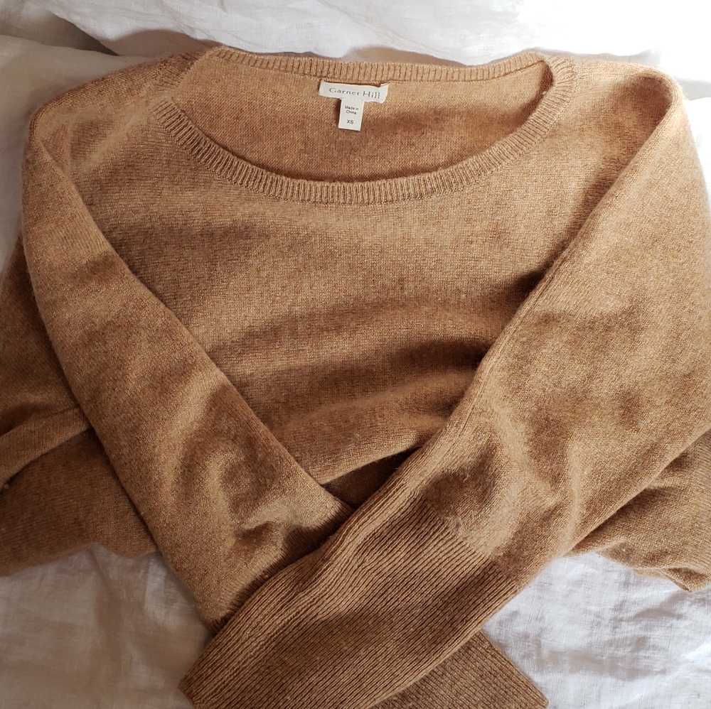Garnet Hill Cashmere Sweater